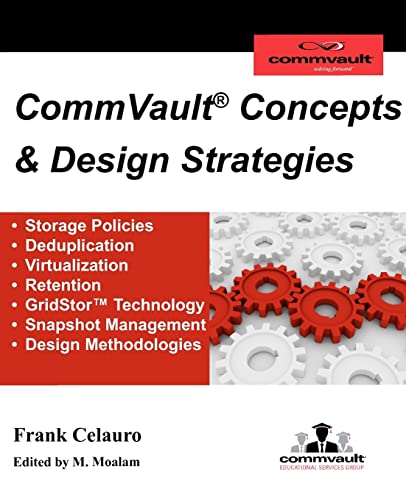 Stock image for CommVault Concepts & Design Strategies for sale by medimops
