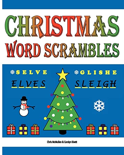 Imagen de archivo de Christmas Word Scrambles: Puzzles for the Holidays a la venta por SecondSale