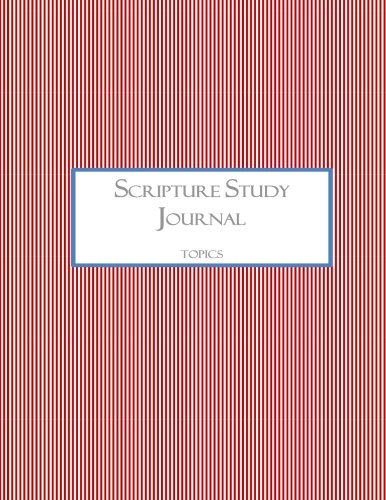 Stock image for Scripture Study Journal: Topics for sale by Jenson Books Inc