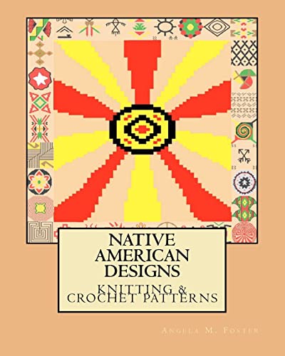 9781468075670: Native American Designs Knitting & Crochet Patterns