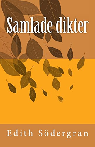 Stock image for Samlade dikter (Swedish Edition) for sale by Lucky's Textbooks