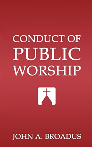 Stock image for Conduct of Public Worship for sale by THE SAINT BOOKSTORE