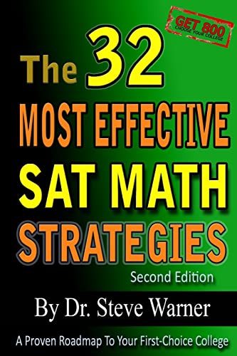 9781468131918: The 32 Most Effective SAT Math Strategies, 2nd Edition