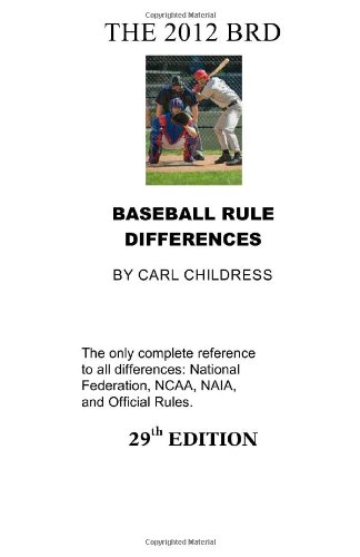 9781468141085: THE 2012 BRD: Baseball Rule Differences