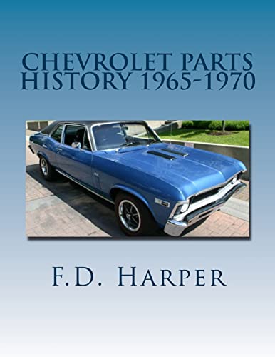 9781468143126: Chevrolet Parts History 1965-1970