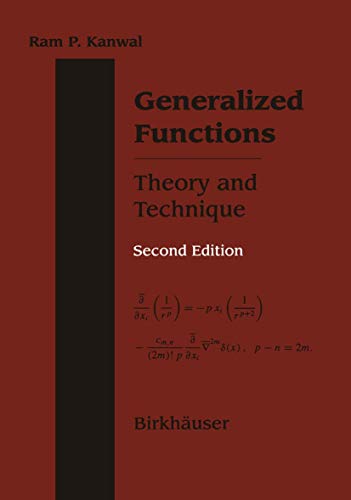 9781468400373: Generalized Functions Theory and Technique: Theory and Technique