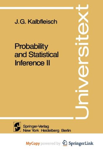 9781468400922: Probability and Statistical Inference