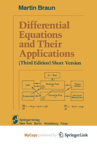 9781468401745: Differential Equations and Their Applications