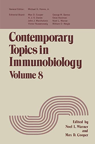 9781468409246: Contemporary Topics in Immunobiology: Volume 8