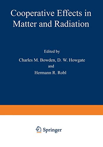 9781468424171: Cooperative Effects in Matter and Radiation