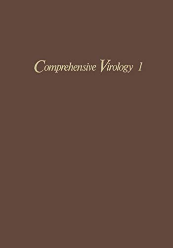 9781468426991: Comprehensive Virology: Descriptive Catalogue of Viruses: 244 (Critical Stability Constants)