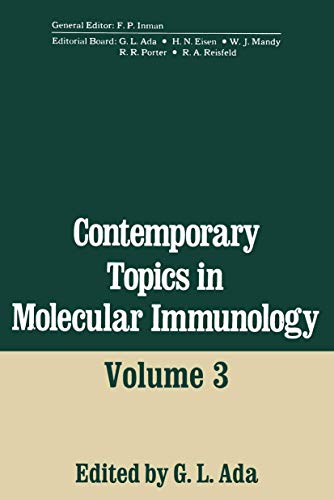 9781468428407: Contemporary Topics in Molecular Immunology: Volume 3