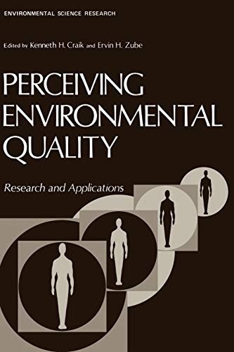 9781468428674: Perceiving Environmental Quality: Research and Applications: 9