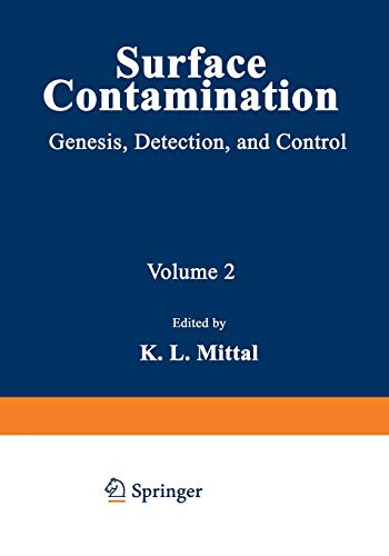 9781468435115: Surface Contamination: Genesis, Detection, and Control