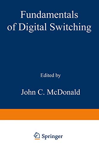 9781468444414: Fundamentals of Digital Switching (Applications of Communications)
