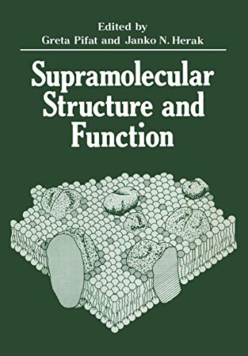 9781468444803: Supramolecular Structure and Function