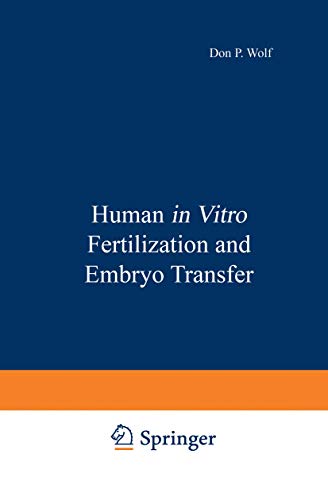 9781468447149: Human in Vitro Fertilization and Embryo Transfer