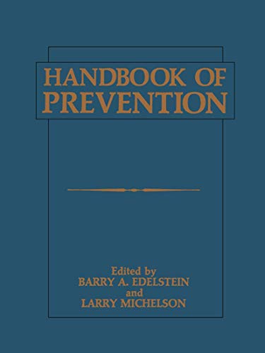 Stock image for Handbook of Prevention for sale by Lucky's Textbooks