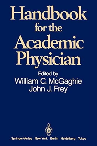 9781468463309: Handbook for the Academic Physician
