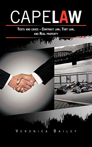 Stock image for CAPE LAW Texts and cases Contract law, Tort law, and Real property for sale by PBShop.store US