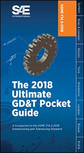 9781468601640: 2018 Ultimate GD&T Pocket Guide 2nd Edition