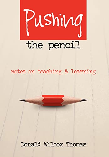 Stock image for Pushing The Pencil for sale by More Than Words