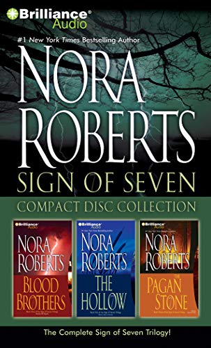 Stock image for Nora Roberts Sign of Seven CD Collection: Blood Brothers, The Hollow, The Pagan Stone for sale by GoldBooks