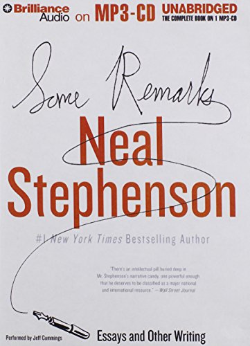 Some Remarks: Essays and Other Writing (9781469223476) by Stephenson, Neal