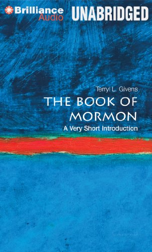 Beispielbild fr The Book of Mormon: A Very Short Introduction zum Verkauf von Buchpark