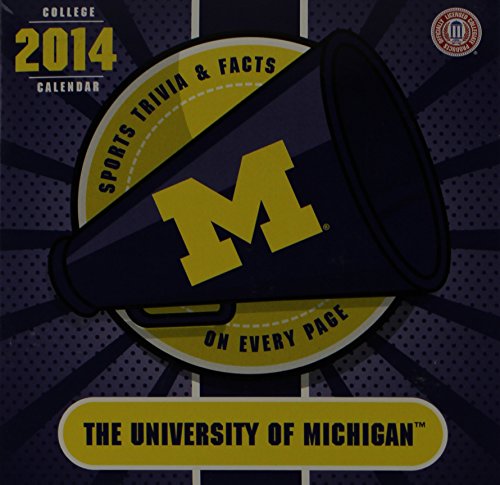 Beispielbild fr Michigan Wolverines 2014 Calendar zum Verkauf von Modetz Errands-n-More, L.L.C.