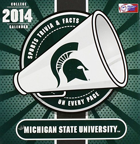 9781469312033: Michigan State Spartans 2014 Calendar