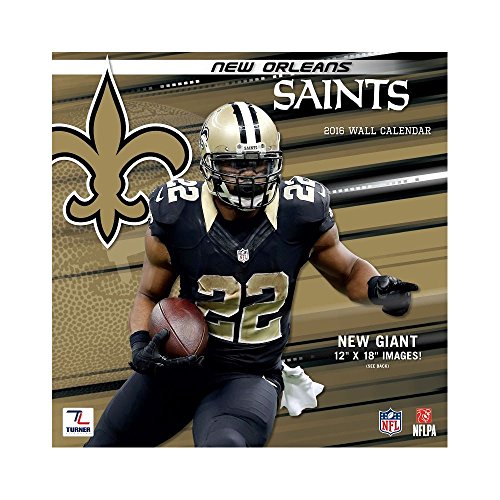 9781469327525: New Orleans Saints 2016 Calendar