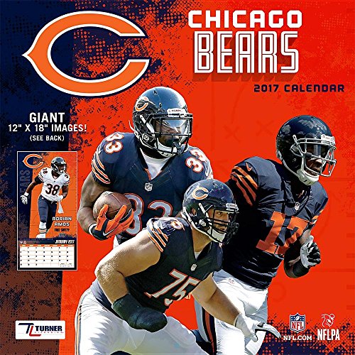Beispielbild fr Chicago Bears 2017 Calendar zum Verkauf von Wonder Book