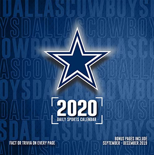 Beispielbild fr Dallas Cowboys 2020 Calendar zum Verkauf von GF Books, Inc.