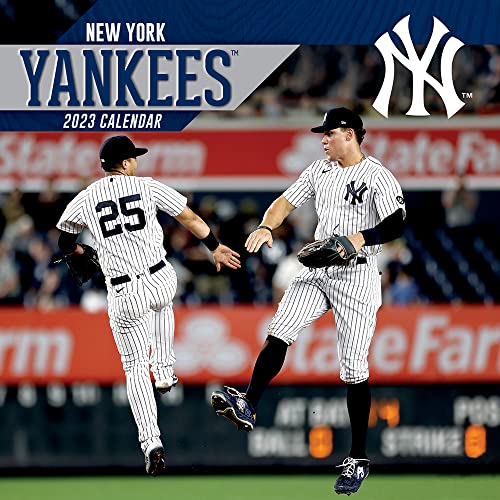 

New York Yankees 2023 12x12 Team Wall Calendar