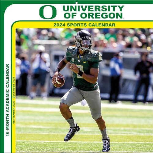 Beispielbild fr Oregon Ducks 2024 12x12 Team Wall Calendar zum Verkauf von Front Cover Books