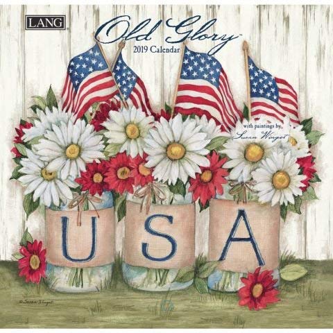 Beispielbild fr Old Glory 2019 Mini Wall Calendar zum Verkauf von medimops