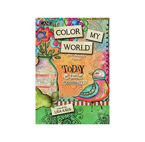 Beispielbild fr Color My World 2021 Monthly Pocket Planner zum Verkauf von Big River Books