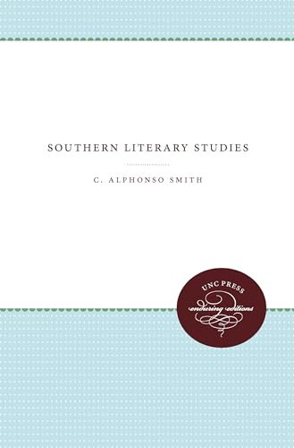 Beispielbild fr Southern Literary Studies zum Verkauf von Chiron Media