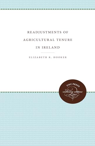 Imagen de archivo de Readjustments of Agricultural Tenure in Ireland a la venta por Lucky's Textbooks