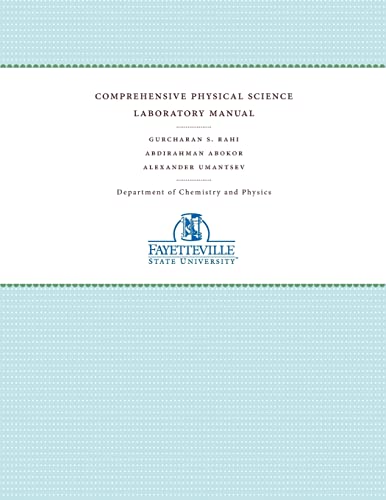 Beispielbild fr Comprehensive Physical Science Laboratory Manual zum Verkauf von Ria Christie Collections