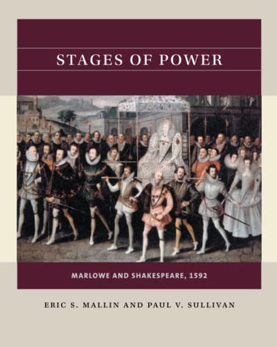 Imagen de archivo de Stages of Power: Marlowe and Shakespeare, 1592 a la venta por HPB-Red