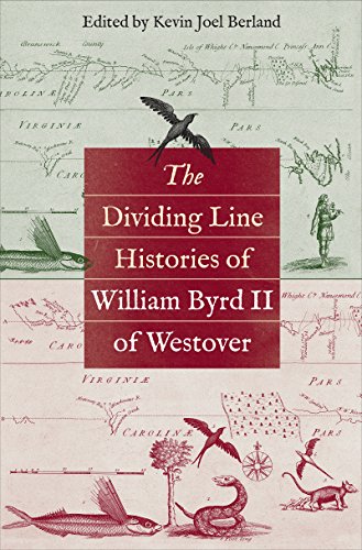 Stock image for The Dividing Line Histories of William Byrd II of Westover for sale by Blackwell's