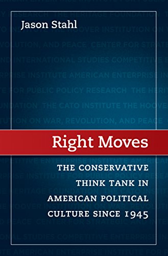 Beispielbild fr Right Moves: The Conservative Think Tank in American Political Culture since 1945 zum Verkauf von Midtown Scholar Bookstore