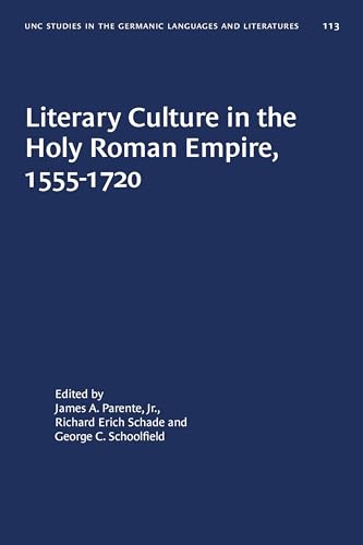 Beispielbild fr Literary Culture in the Holy Roman Empire, 1555-1720 zum Verkauf von Blackwell's