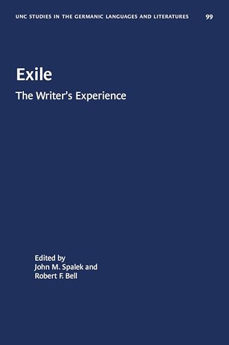 Stock image for Exile: The Writer's Experience for sale by Revaluation Books