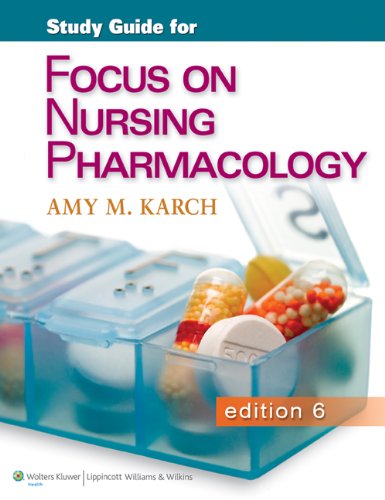 Beispielbild fr Focus on Nursing Pharmacology zum Verkauf von The Book Cellar, LLC