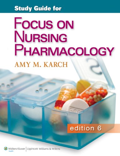 Stock image for Focus on Nursing Pharmacology for sale by The Book Cellar, LLC