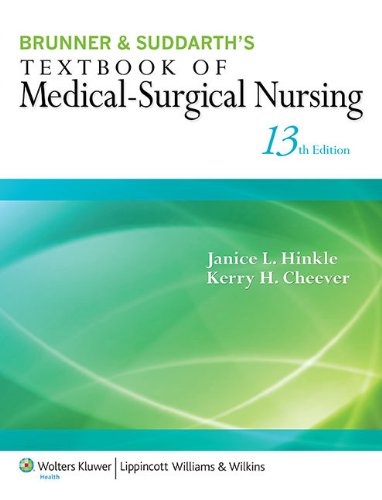 9781469853307: Brunner & Suddarth's Textbook of Medical-Surgical Nursing + Lippincott's Coursepoint Passcode