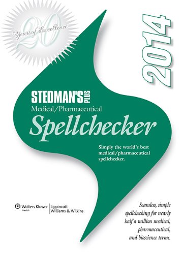 9781469862309: Stedman's Plus Version Medical/Pharmaceutical Spellchecker 2014